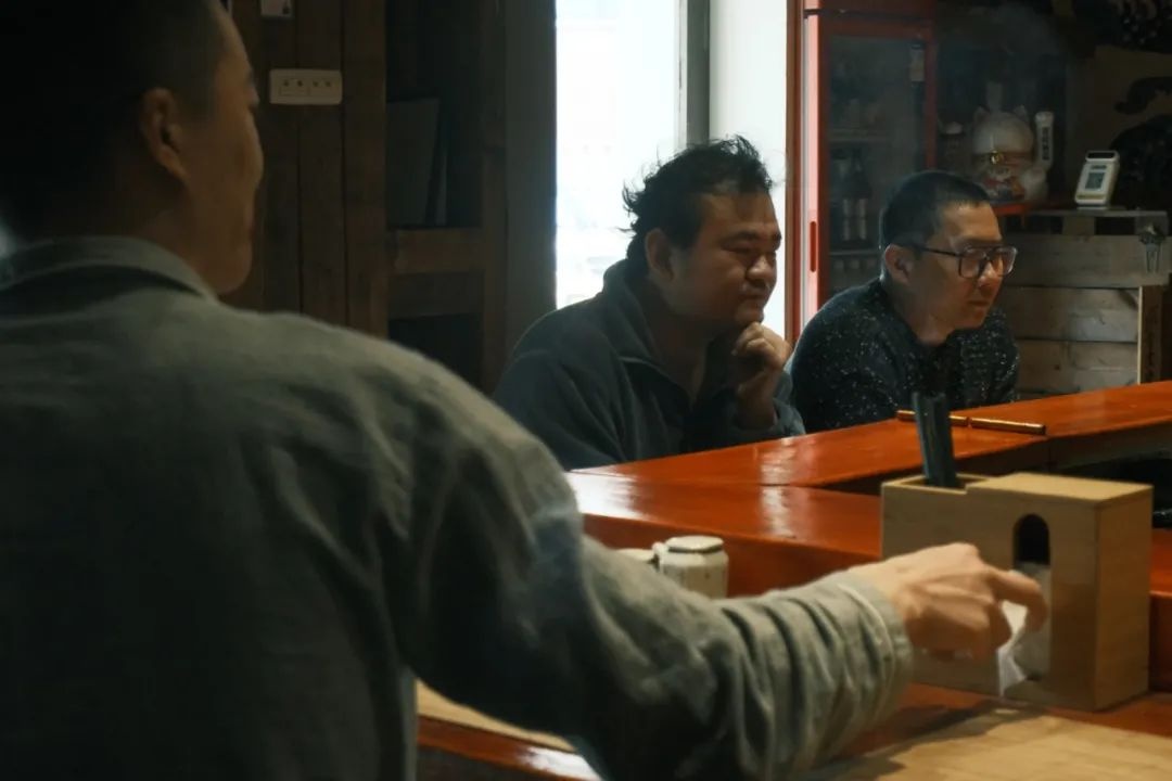 餐厅拍摄现场。